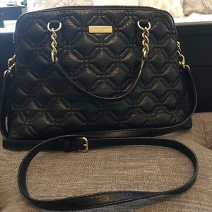Gorgeous black leather Kate Spade!